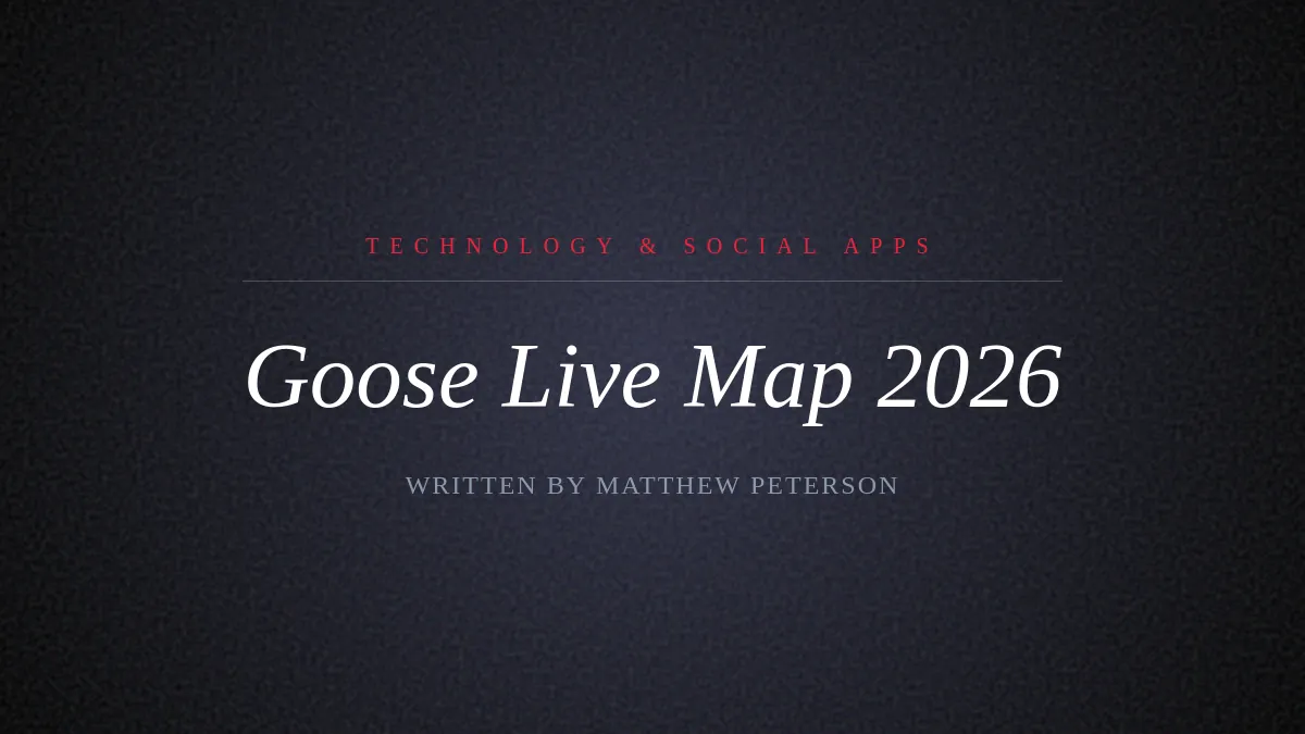 How to Use Goose’s Live Map to Find Friends and Dates Near You in 2026